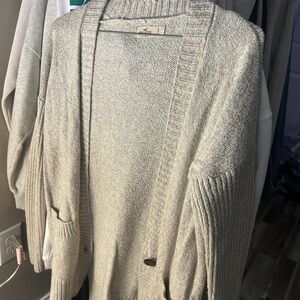 Cozy Beige Cardigan Sweater